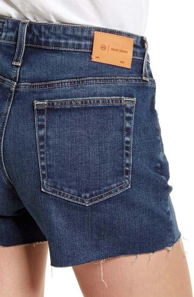 Ag Hailey High Rise Cutoff Jean Shorts In 7 Years Brixby In 7 Years Brixby
