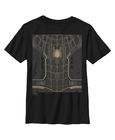 Shop Marvel Boy's  Spider-man: No Way Home Black Suit Child T-shirt