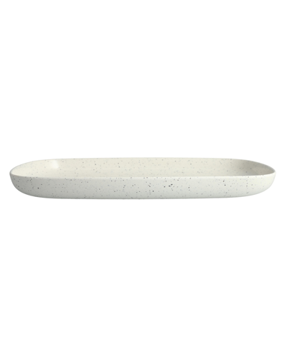 Fortessa Melamine Camp White Coupe Platter In White