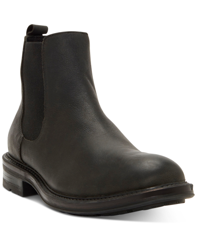 Shop Vince Camuto Men's Huntsley Leather Chelsea Boot Men's Shoes In Black