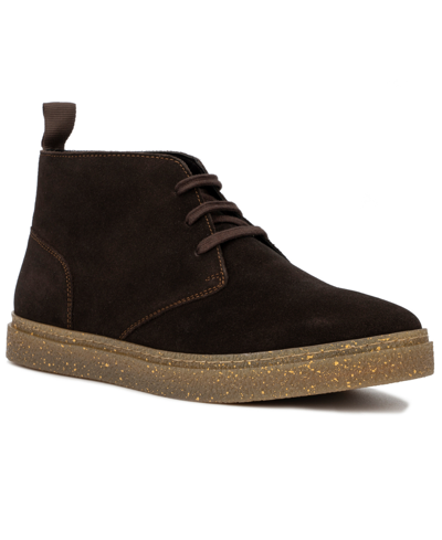 Shop Reserved Footwear Men's Palmetto Leather Chukka Boots In Brown