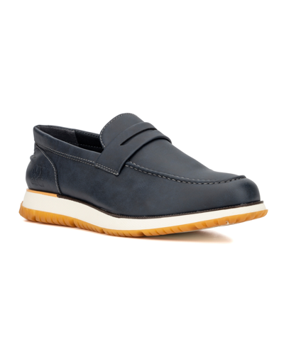 Shop New York And Company Men's Ronan Loafers In Navy