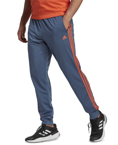 Adidas Originals Adidas Men's Essentials Warm-up Tracksuit Pants In Wonder  Steel Blue/orange | ModeSens