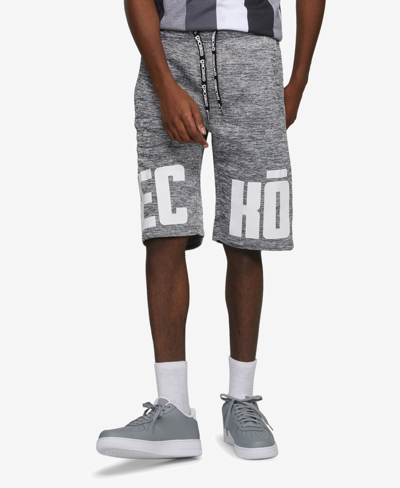 Shop Ecko Unltd Men's E-c-k-o Fleece Shorts In Gray