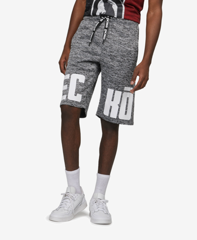 Shop Ecko Unltd Men's Big And Tall E-c-k-o Fleece Shorts In Gray