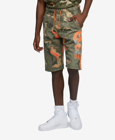 Shop Ecko Unltd Men's Bigger Hit Fleece Shorts In Green