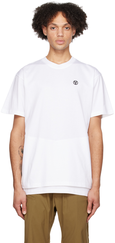 Shop Acronym White Layered T-shirt