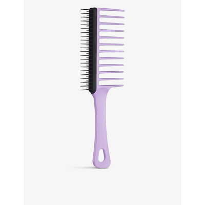 Shop Tangle Teezer Wide Tooth Comb In Lilac & Black