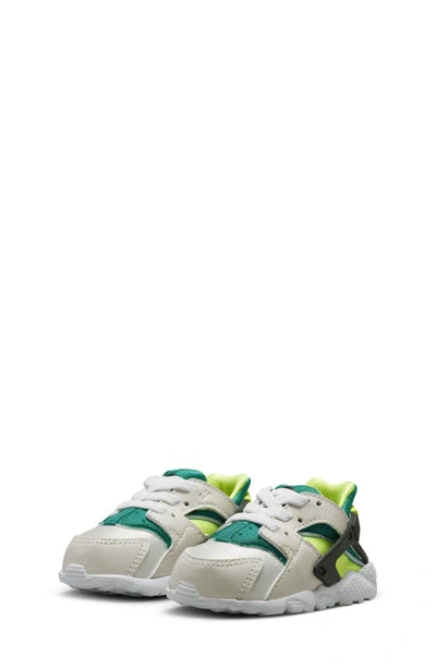 Shop Nike Huarache Run Sneaker In Phantom/ Spruce/ Black/ Volt