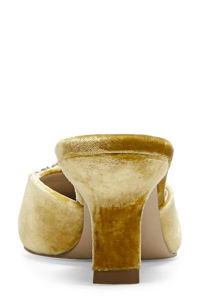 Shop Sam Edelman Brit Jewel Mule In Saffron