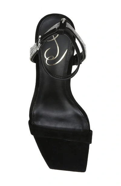 Shop Sam Edelman Ophelia Ankle Strap Sandal In Black