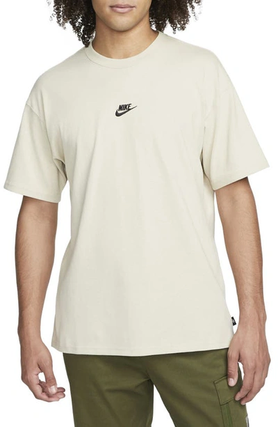 Shop Nike Premium Essential Cotton T-shirt In Rattan