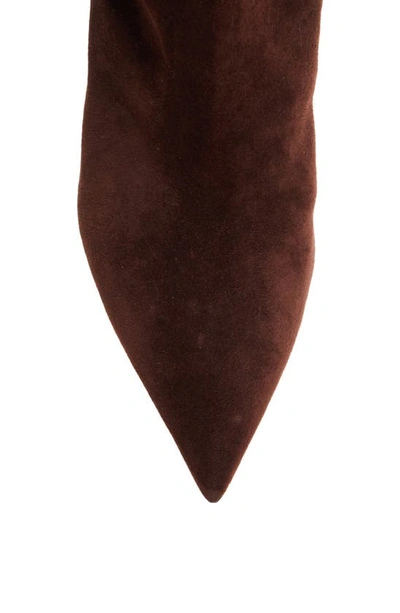 Christian Louboutin So Kate Pointed Toe Boot In Expresso