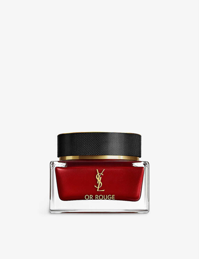 Shop Saint Laurent Yves  Or Rouge Crème Essentielle Refillable