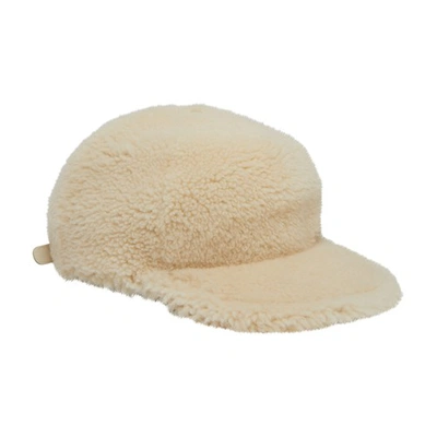 Shop Chloé Cap In Soft Beige