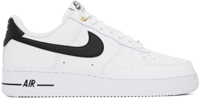 Shop Nike White Air Force 1 '07 Lv8 Sneakers In White/black-white