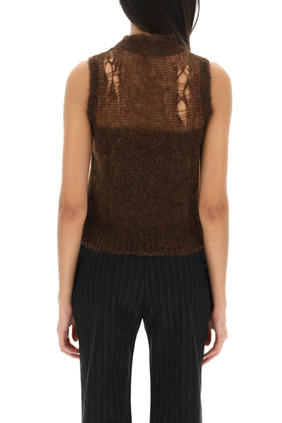 Shop Paloma Wool 'tranquilito' Knit Vest In Brown