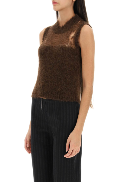 Shop Paloma Wool 'tranquilito' Knit Vest In Brown