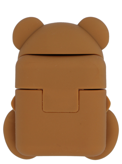 Shop Moschino Teddy Airpod Case In Multicolor
