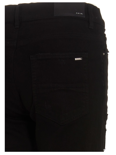 Shop Amiri Mx1 Jeans In Black