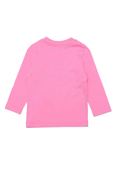 Shop Dsquared2 T-shirt With Print In Pink