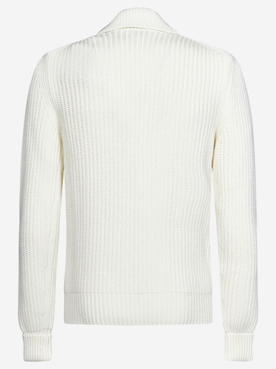 Shop Tom Ford Cardigan In White