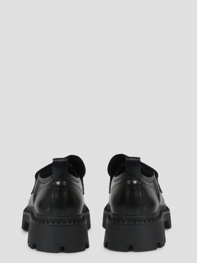 Shop Ash Genial Loafer In Black