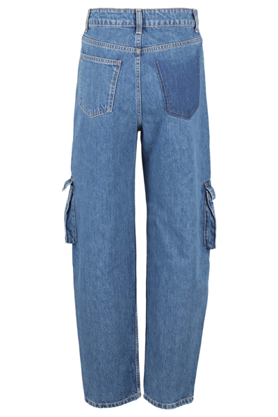 Remain Birger Christensen Olina High-rise Straight-leg Jeans In Medium Blue  | ModeSens