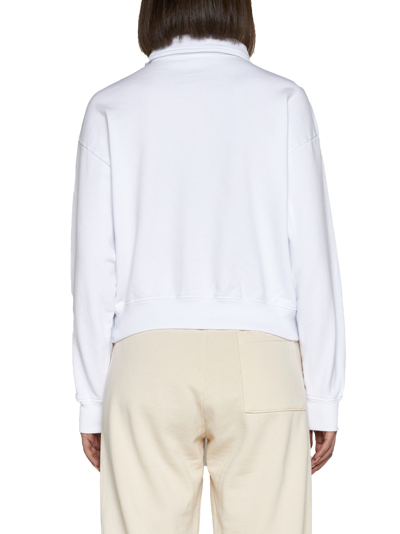 Shop Sporty &amp; Rich Polo Shirt In White/sage