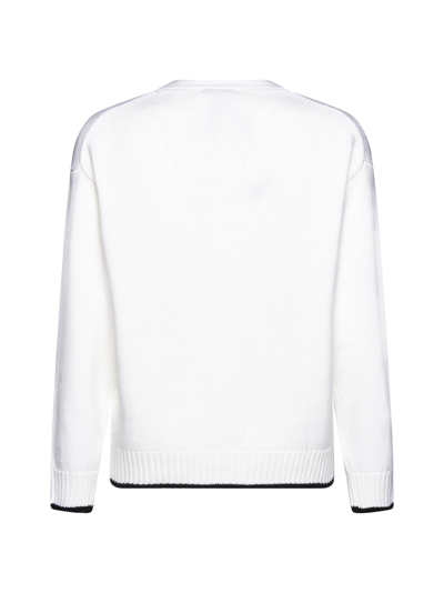 Shop Low Brand Cardigan In Off White