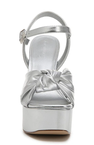 Circus By Sam Edelman Audrea Platform Sandal In Silver