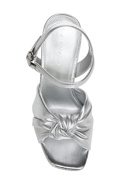 Circus By Sam Edelman Audrea Platform Sandal In Silver