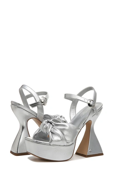 Circus By Sam Edelman Audrea Platform Sandal In Silver