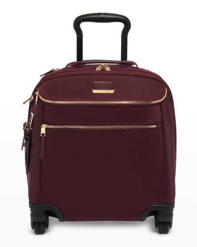 Shop Tumi Oxford Compact Carry-on In Beetroot