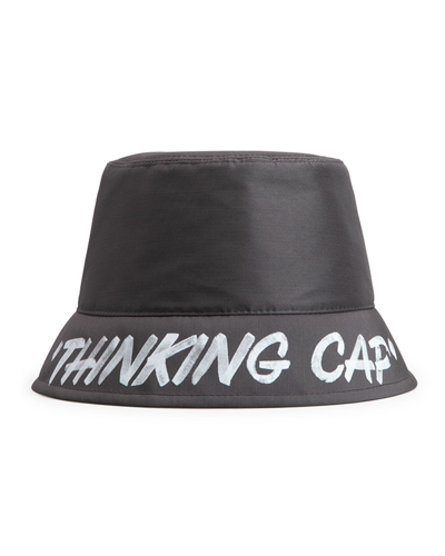 Shop Off-white Thinking Cap Bucket Hat In Black / White