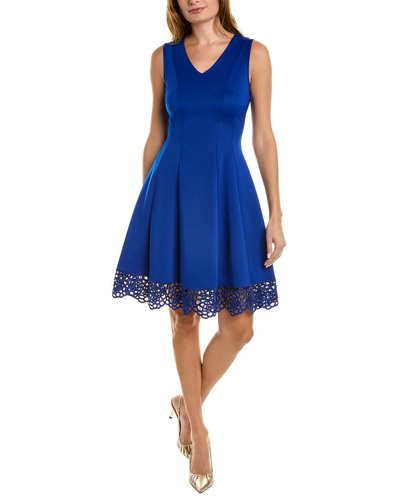 Shop Donna Ricco A-line Dress In Nocolor