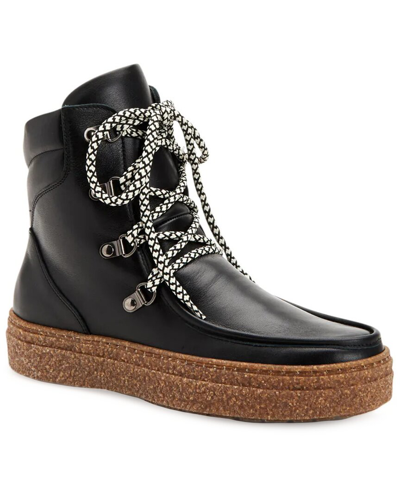 Shop Aquatalia Taelyn Leather Boot In Nocolor