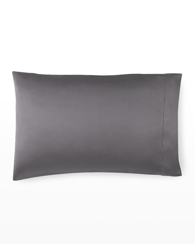 Shop Sferra Giotto King Pillow Case, 22" X 42" In Dark Khaki