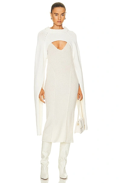 Shop Aisling Camps Zoom Shrug In Ivory