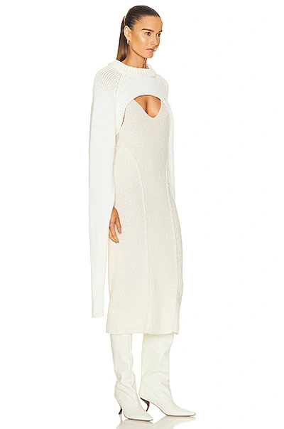 Shop Aisling Camps Zoom Shrug In Ivory