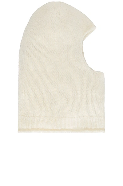 Shop Aisling Camps Iceberg Balaclava In Ivory