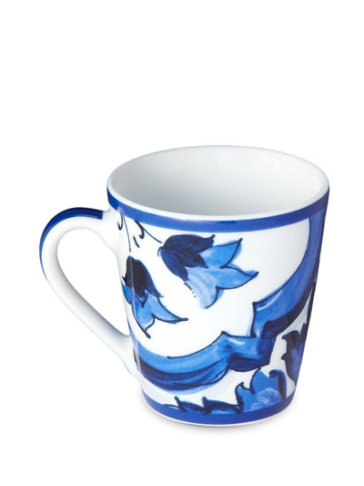 Shop Dolce & Gabbana Archive-print Porcelain Mug In White