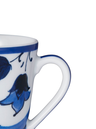 Shop Dolce & Gabbana Archive-print Porcelain Mug In White