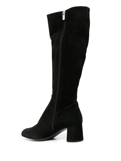 Shop Agl Attilio Giusti Leombruni Lorette Knee-high Boots In Black