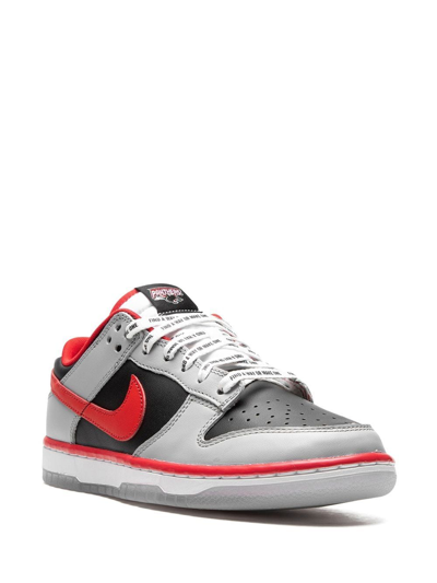 Shop Nike Dunk Low "clark Atlanta University" Sneakers In Black