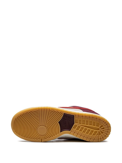 Nike X Skate Like A Girl Dunk Low Sneakers In Red