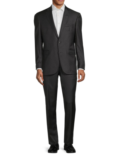 Shop Ted Baker Men's Jarrow 2-piece Wool Suit In Charcoal