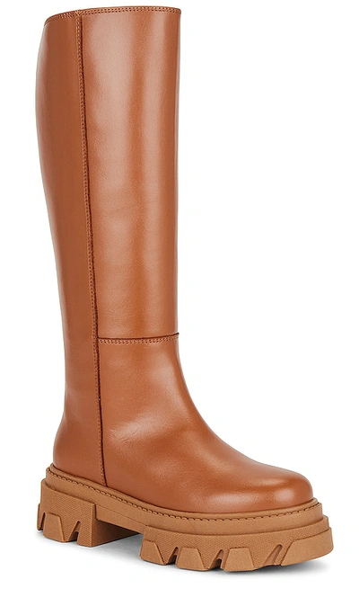 Shop Alohas Katiuska Boot In Camel