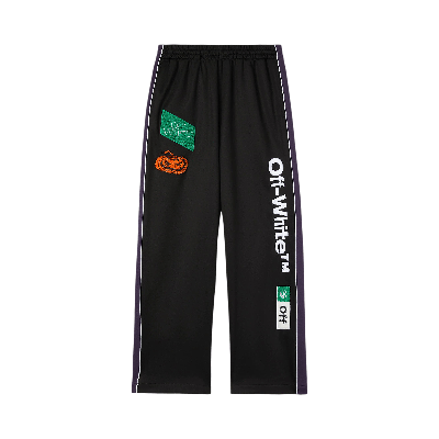 Pre-owned Off-white Multilogo Skate Trackpant 'white/black'