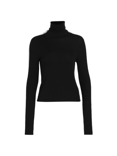 Shop Splits59 Women's Jackson Turtleneck Sweater In Black White
